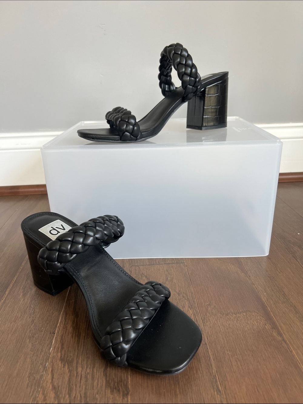 DV Dolce Vita Tessa Braided Block Heel Sandal - Picture 2 of 13